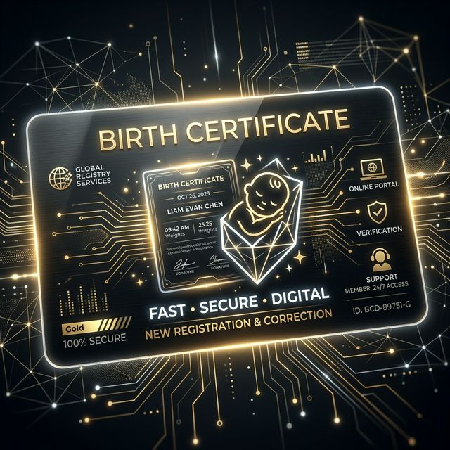 Birth Certificate Services