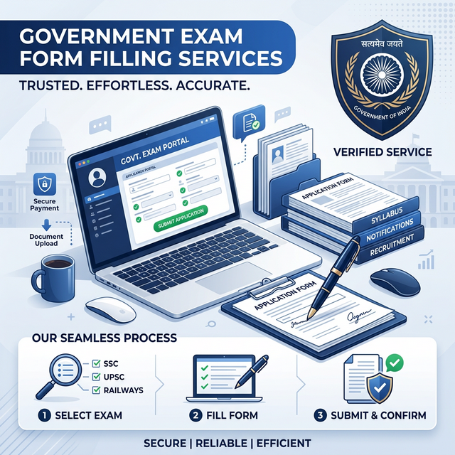 Govt Exam Form Filling